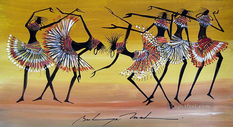 tanzt Leder 1892 afrikanisch Ölgemälde